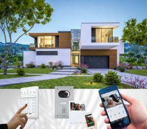 Home 2 Security for home alarm, cameras, and intercom, all providing strong security.