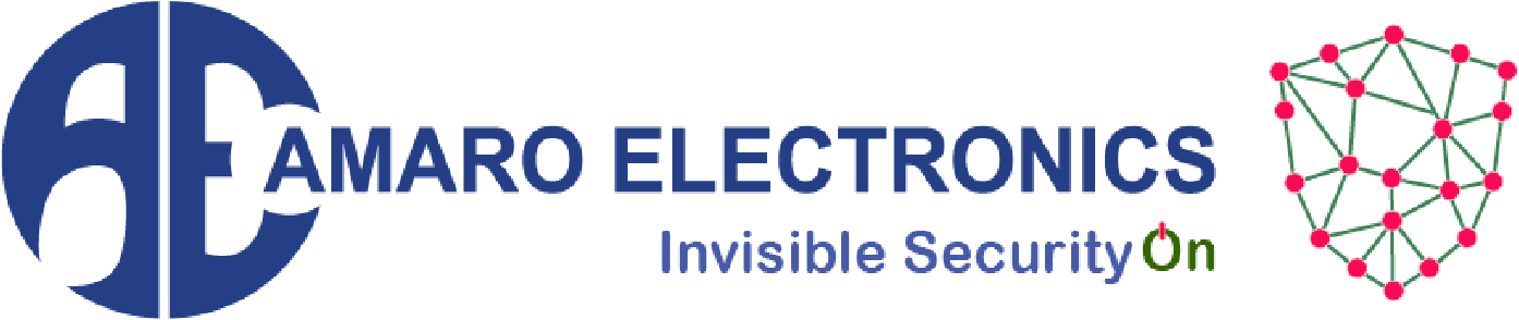 Amaro Electronics Invisible Security On logo