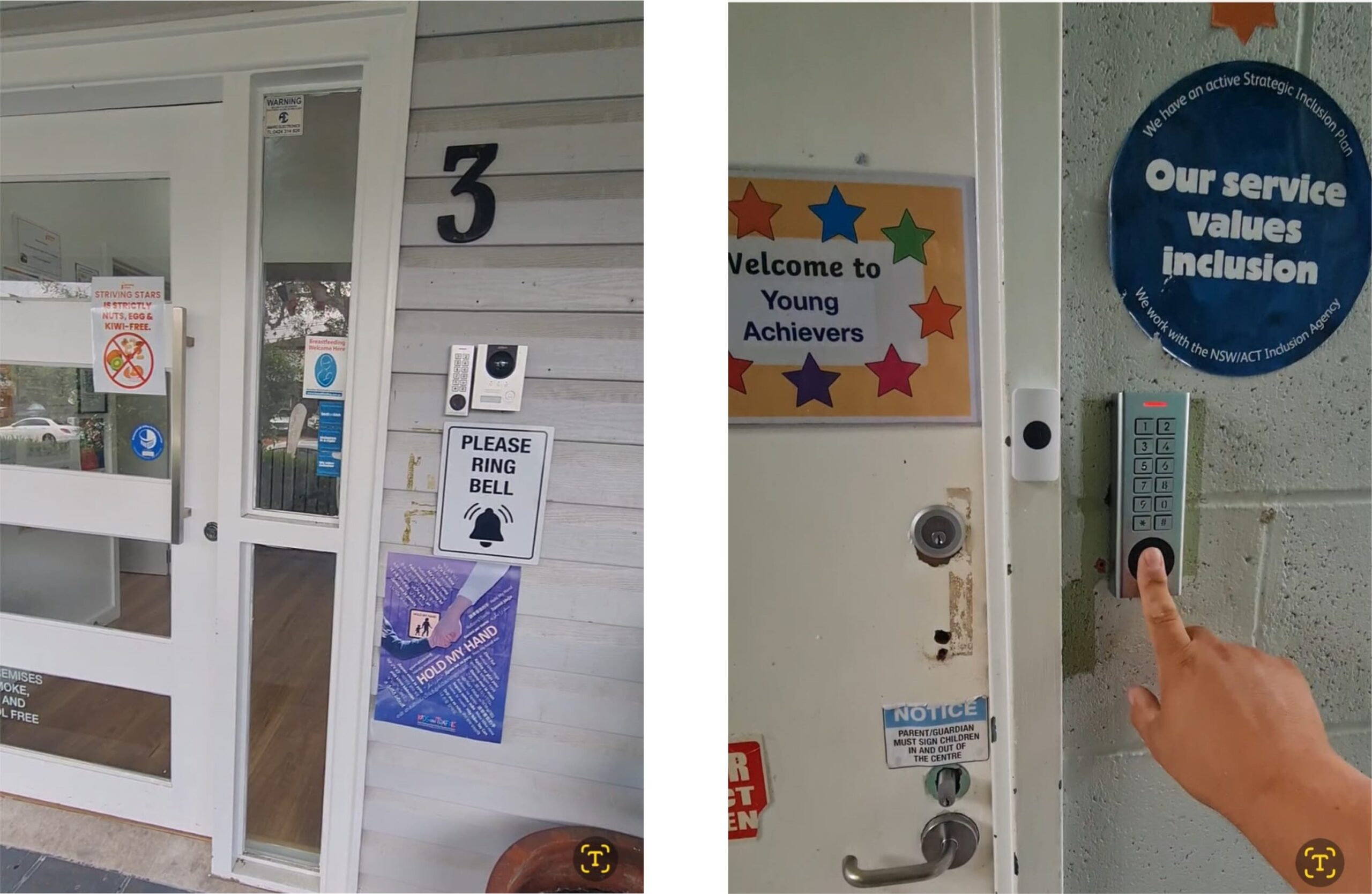 Striving Stars multi-site childcare access control intercom network and VoIP installation