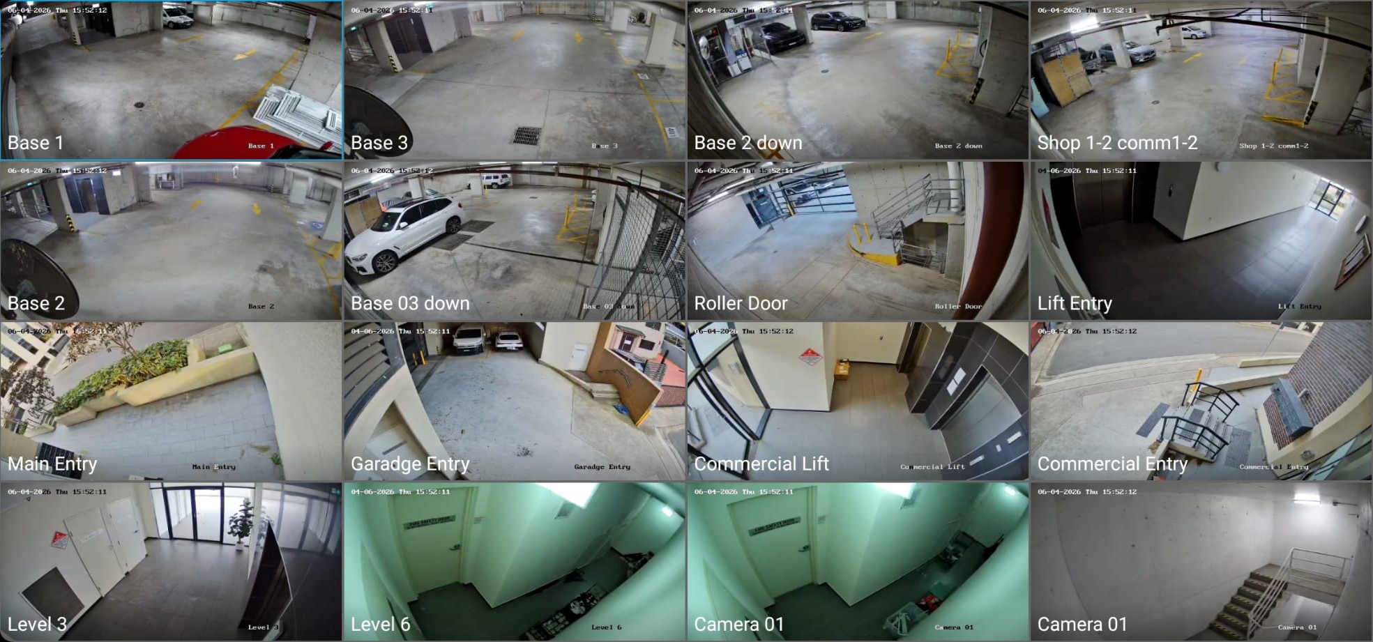 Strata CCTV Sydney cameras covering apartment common areas