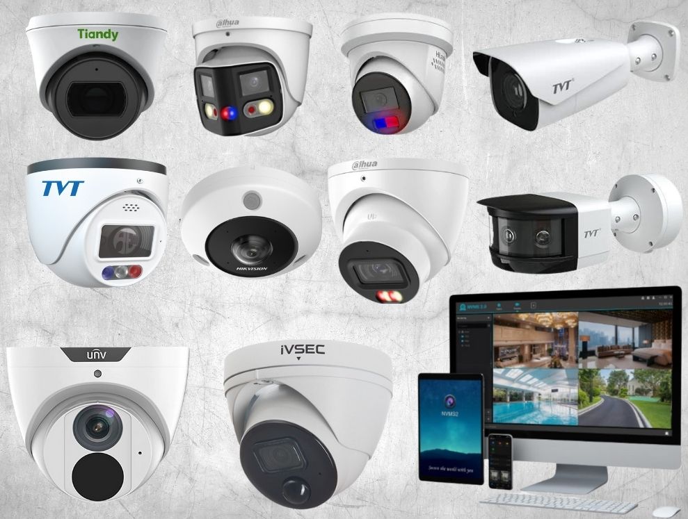 Professional CCTV Camera Systems installed by Amaro Electronics Australia