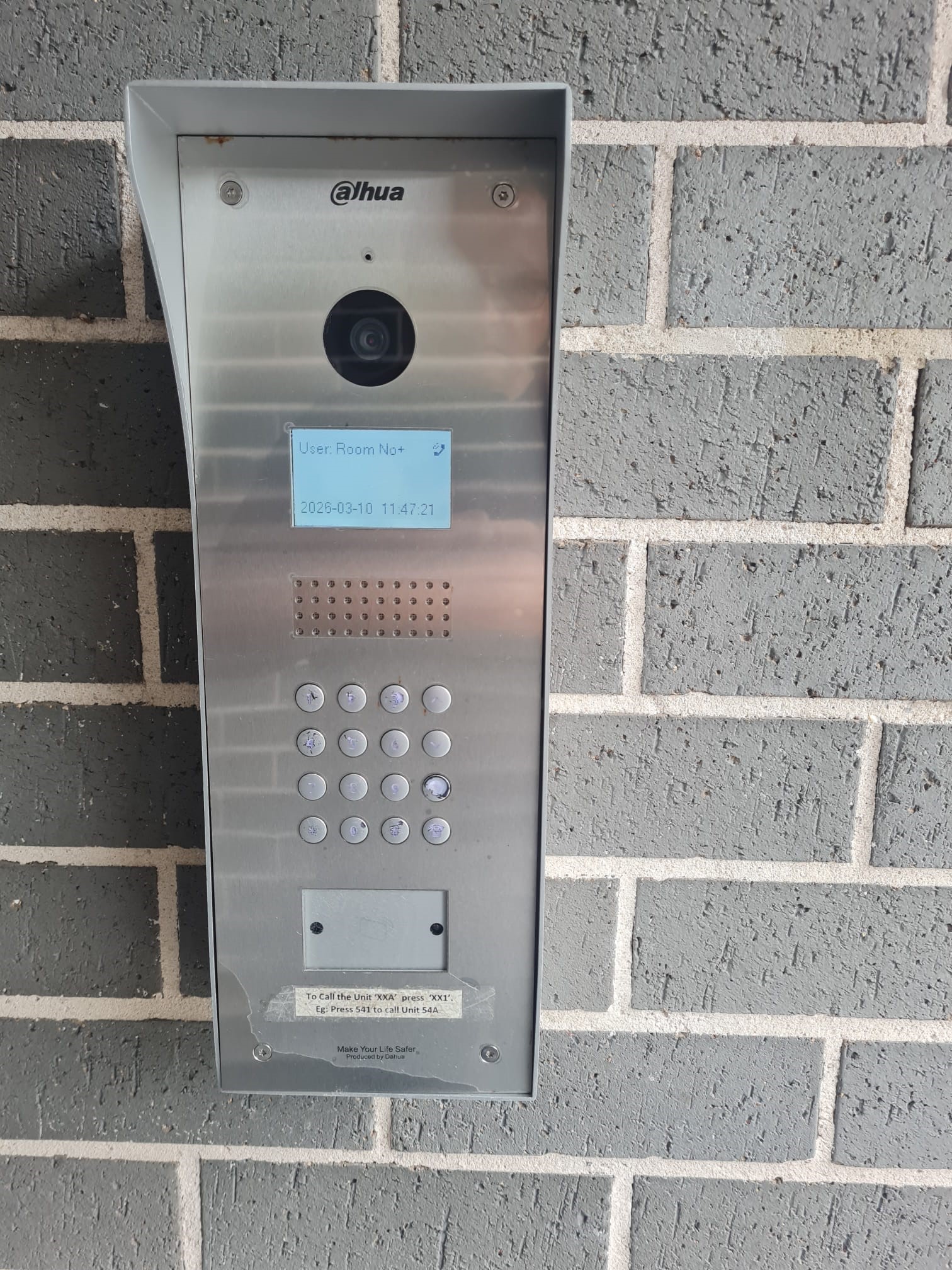 Video intercom system for a Sydney apartment building