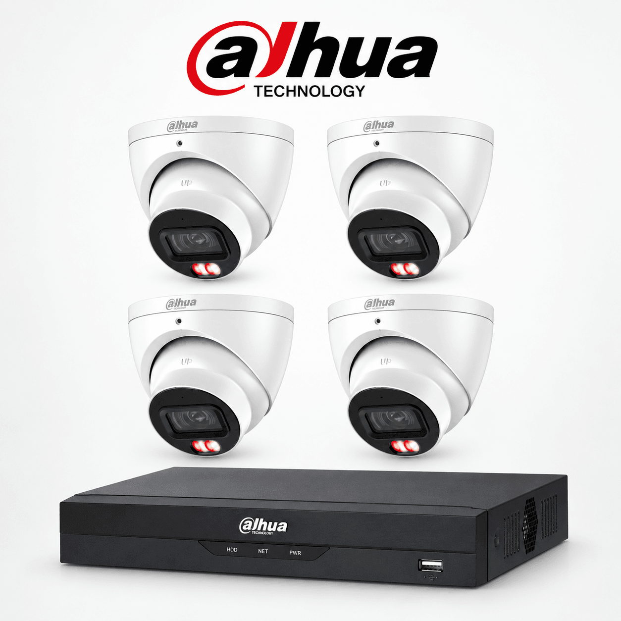 Dahua 4 camera 8MP CCTV package installed in Sydney