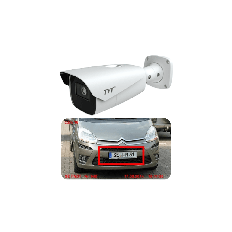 Resort ANPR System Prestons - TVT 4MP ANPR camera in Prestons