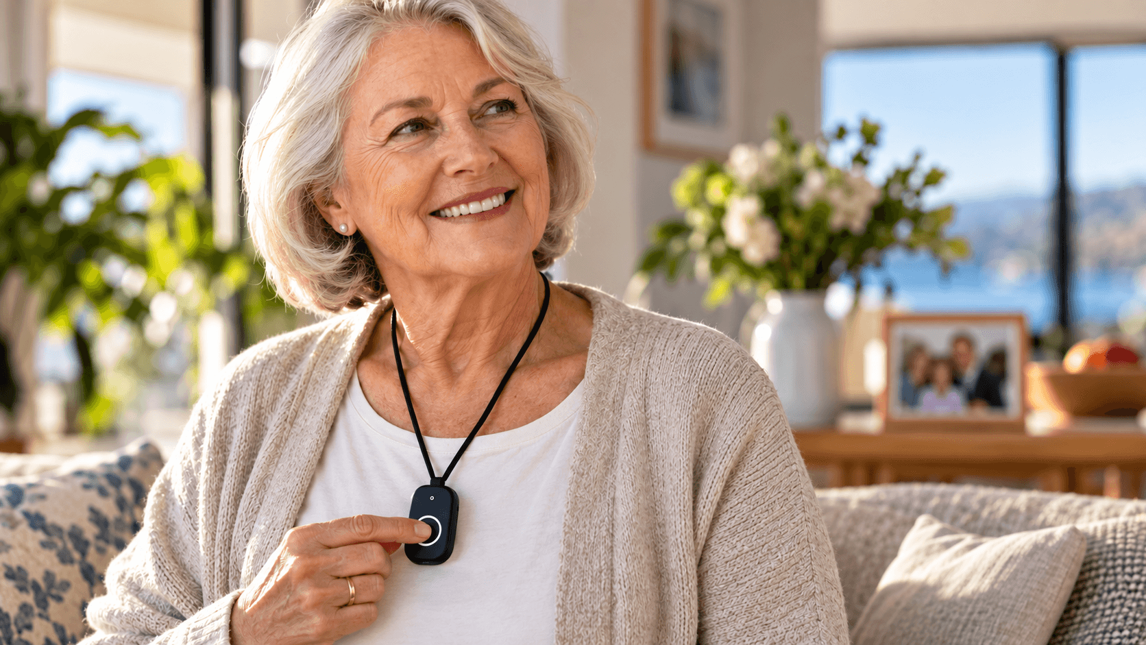 Medical alarm and personal SOS alarm pendant for seniors in Sydney